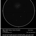 NGC4449 through 14" Newtonian